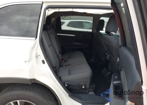 2018 Toyota Highlander Le из США, поврежденный, VIN 5TDZARFH5JS038876